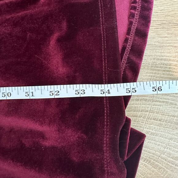 Revelry Dakota Velvet Maxi Dress Bridesmaid Holiday Deep Burgundy 2 - Picture 11 of 11